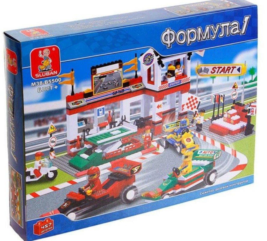 Конструктор Sluban Формула 1 Гран-При - M38-B5500