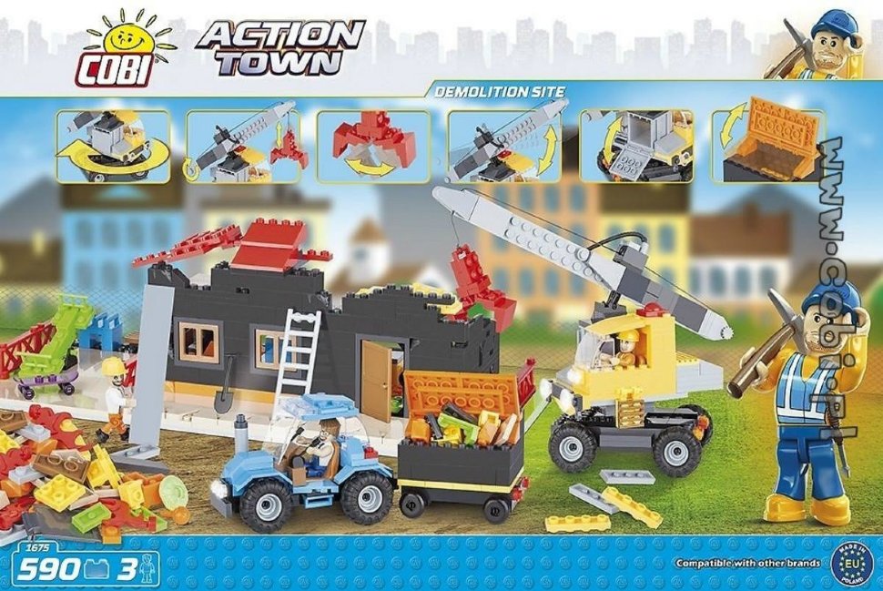 Конструктор COBI Demolition Site - COBI-1675