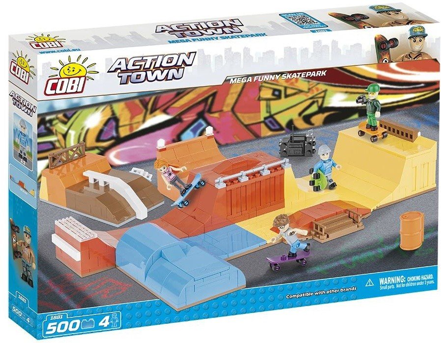Конструктор COBI Mega Funny Skatepark - COBI-1881