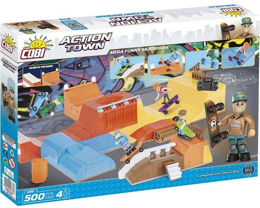 Конструктор COBI Mega Funny Skatepark - COBI-1881
