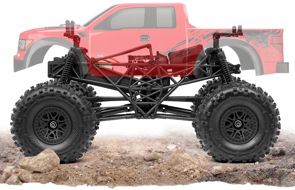 Радиоуправляемый краулер HPI King with Ford F-150 SVT Raptor 4WD RTR масштаб 1:10 2.4G - HPI-115118