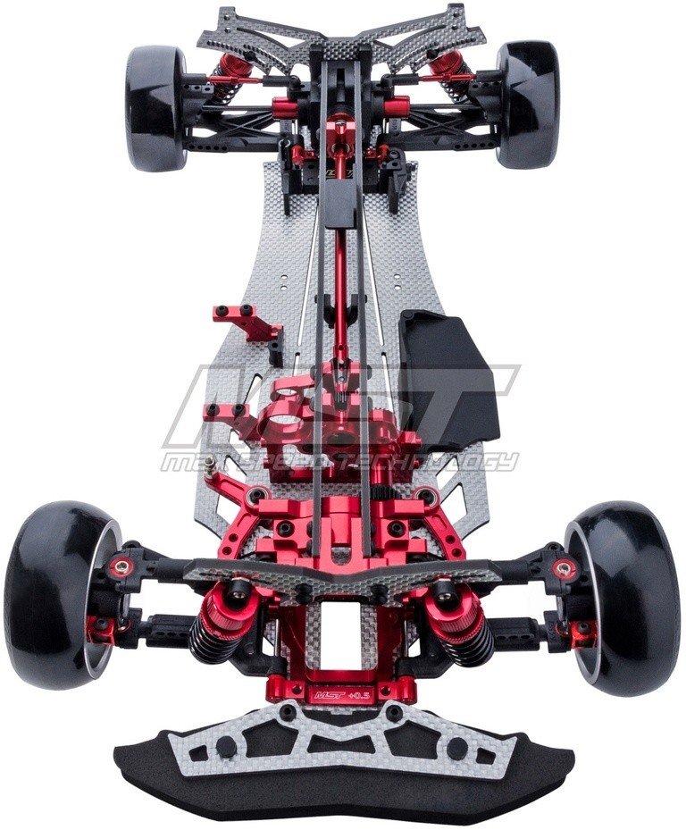 Комплект для сборки модели для дрифта MST FXX-D VIP FRM Red 2WD Kit масштаб 1:10 2.4G - MST-532116