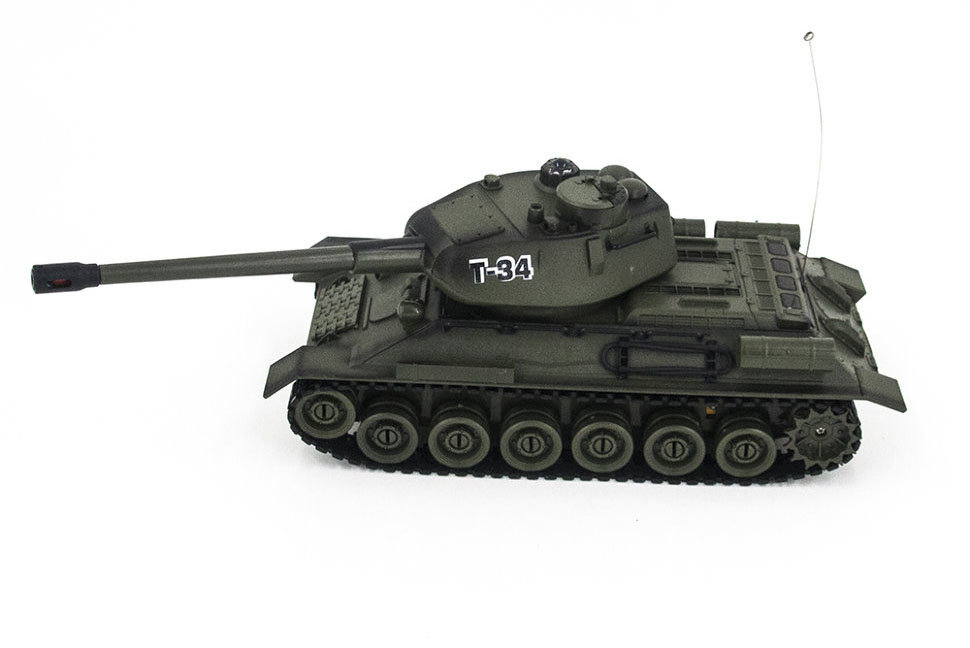 Радиоуправляемый танк Zegan Т-34 1:28 для танкового боя 99809