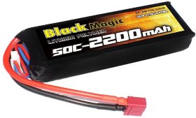 Аккумулятор Black Magic 11.1V 3S 25C 2200 mAh - BM-F25-2203D