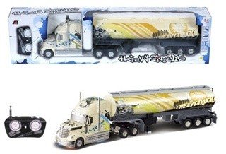 Радиоуправляемый танкер Rui Chuang Heavy Truck масштаб 1:32 - QY0203D