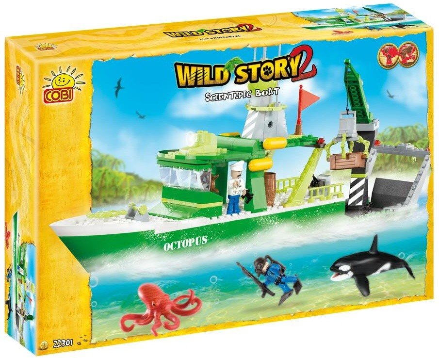 Конструктор COBI Scientific Boat S2 - COBI-22301