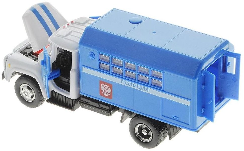 Машинка инерционная HC-Toys ЗИЛ Полиция масштаб 1:54 - X600-H09116