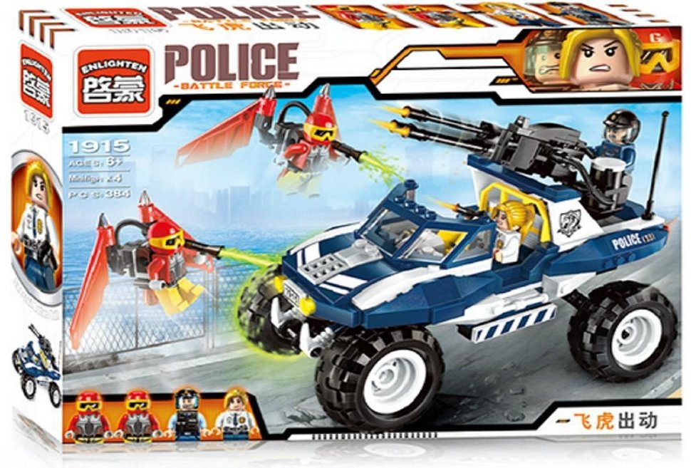 Конструктор Brick Полицейская машина - B-1915