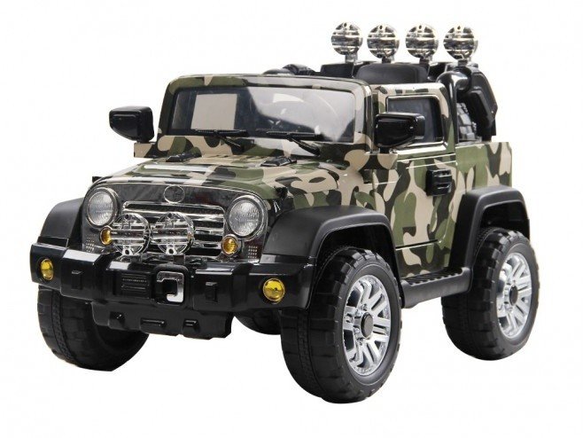 Радиоуправляемый детский электромобиль Harleybella Beach Jeep Камуфляж - JJ235A