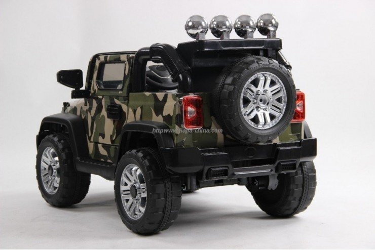 Радиоуправляемый детский электромобиль Harleybella Beach Jeep Камуфляж - JJ235A