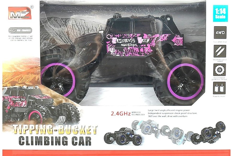 Машинка на радиоуправлении HC-Toys Краулер Hummer H2 масштаб 1:14 - GS1002