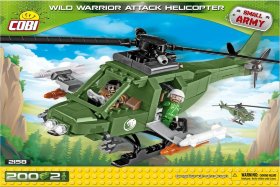 Пластиковый конструктор COBI Вертолет Wild warrior attack helicopter - COBI-2158