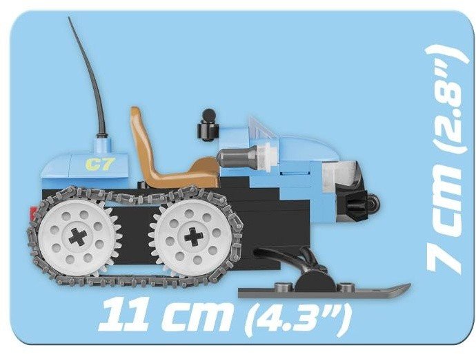Конструктор COBI Полицейский снегоход - COBI-1544
