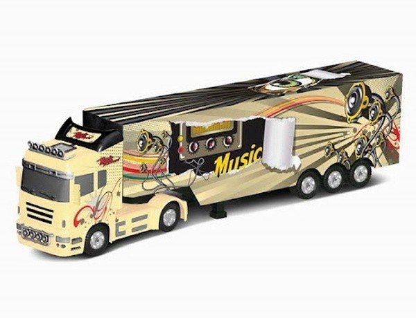 Радиоуправляемая фура Rui Chuang Music Truck масштаб 1:32 - QY0202A