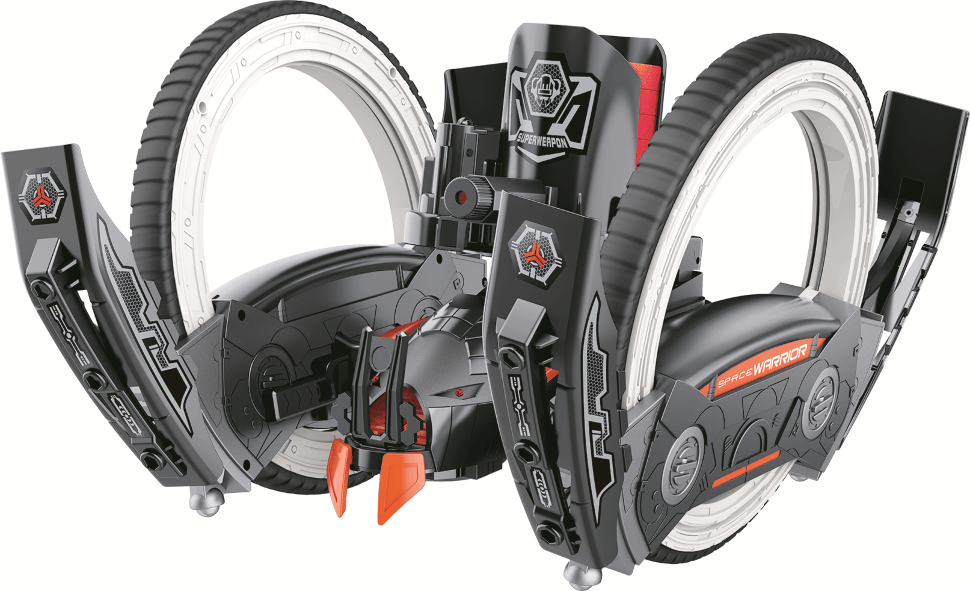 Радиоуправляемая боевая машина Keye Toys Space Warrior (лазер, диски) 2.4G - KT801