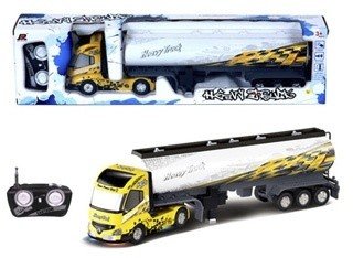 Радиоуправляемая фура с прицепом Rui Chuang Heavy Truck масштаб 1:32 - QY0201D