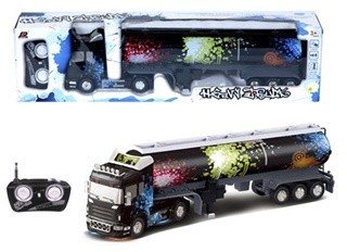 Радиоуправляемая фура с прицепом Rui Chuang Heavy Truck масштаб 1:32 - QY0202C