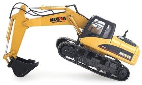 Радиоуправляемый экскаватор HUI NA TOYS масштаб 1:14 2.4G - HN1550