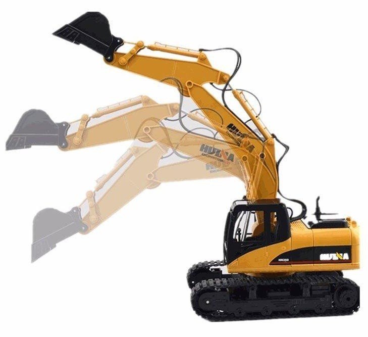 Радиоуправляемый экскаватор HUI NA TOYS масштаб 1:14 2.4G - HN1550