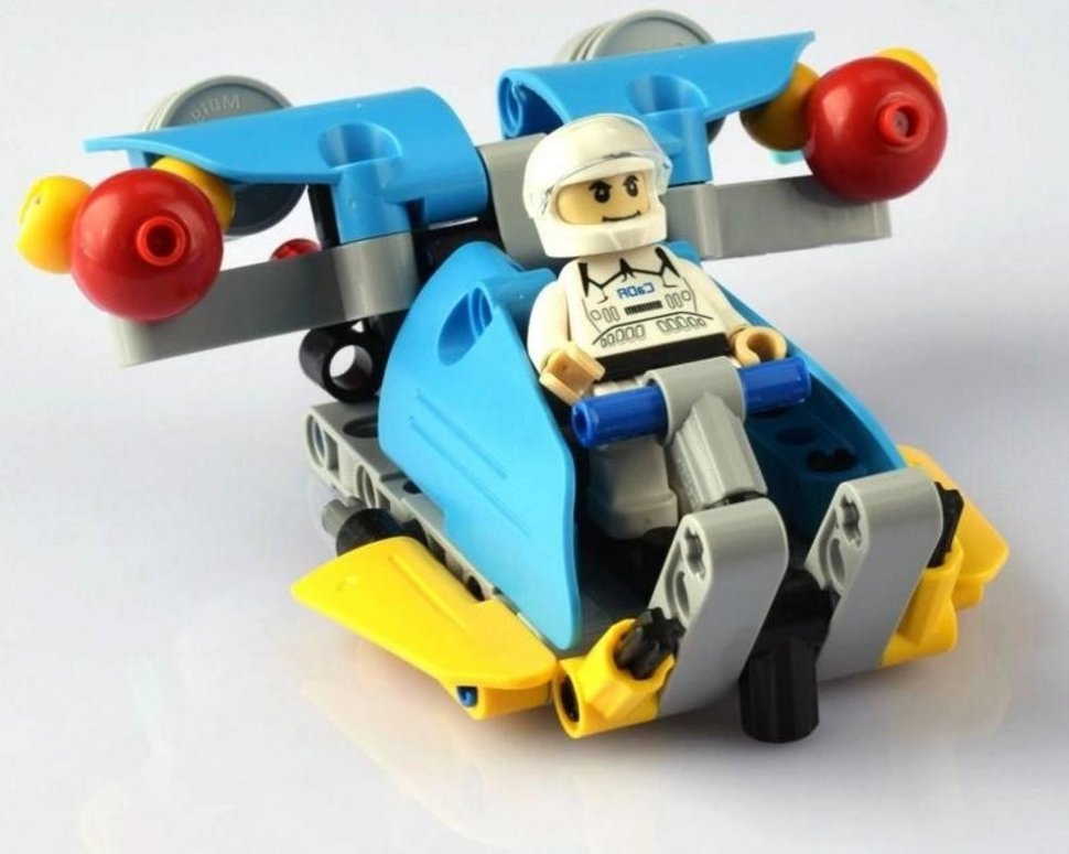 Конструктор Double E Cada Technics звездный отряд, соберите звездный корабль с C54002W+03W+04W (94 детали) - C54001W