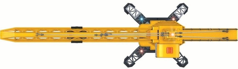 Радиоуправляемый башенный кран HUI NA TOYS масштаб 1:14 2.4G - HN1585