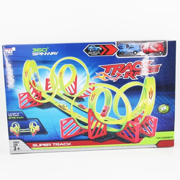 Детский пусковой трек TENGLEADER Track Racing длина трека 700 см - TL-68811