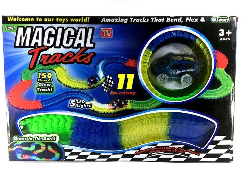 Трек детский гибкий 150 деталей RF Magic Tracks Mega Set - RF-18274