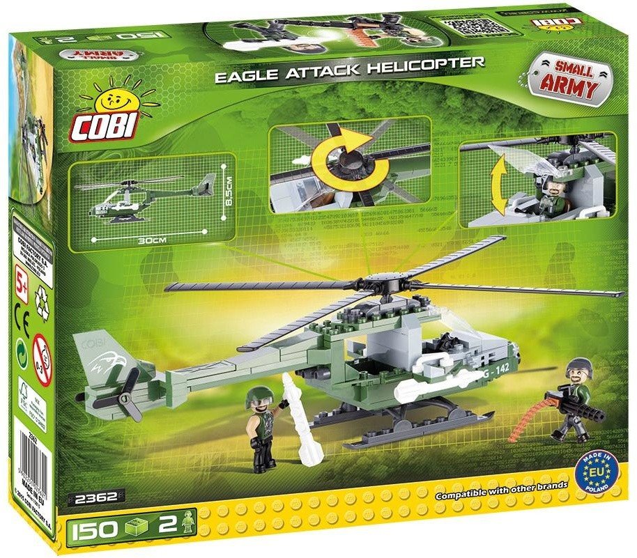 Конструктор COBI EAGLE ATTACK HELICOPTE - COBI-2362