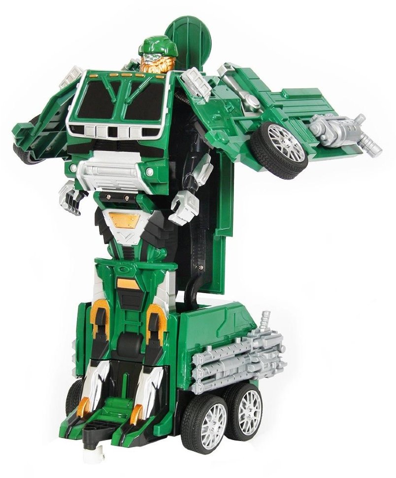 Радиоуправляемый робот трансформер MZ Военный грузовик 1:14 - 2809P