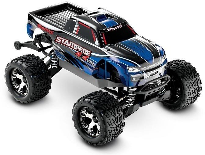 Радиоуправляемый монстр Stampede 4x4 VXL 4WD RTR масштаб 1:10 2.4G - TRA67086-4