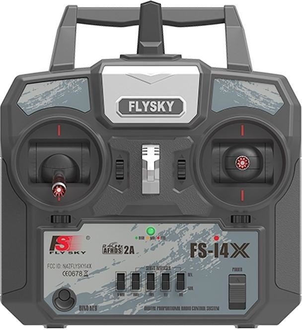 Радиоаппаратура FlySky i4x (4 канала) с приемником А6 (6 каналов) 2.4гГц - FS-I4X+A6