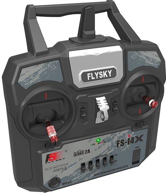 Радиоаппаратура FlySky i4x (4 канала) с приемником А6 (6 каналов) 2.4гГц - FS-I4X+A6