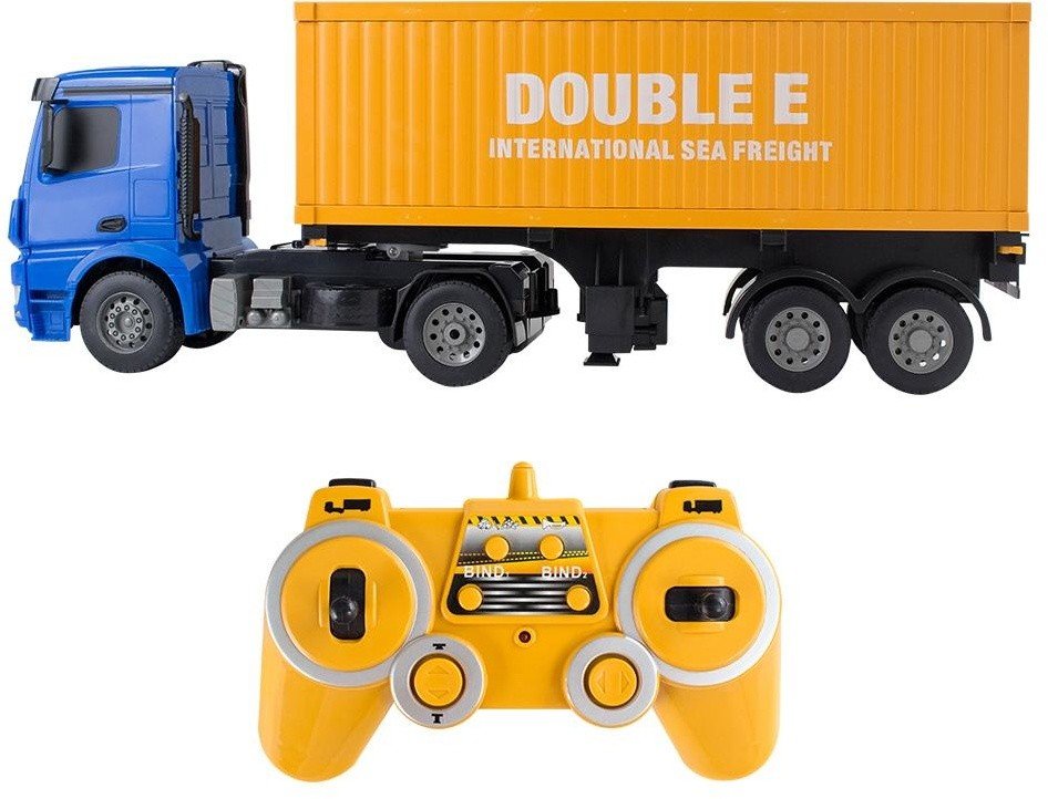 Радиоуправляемый контейнеровоз Double E Mercedes-Benz Arocs 1:20 2.4G - E564-003